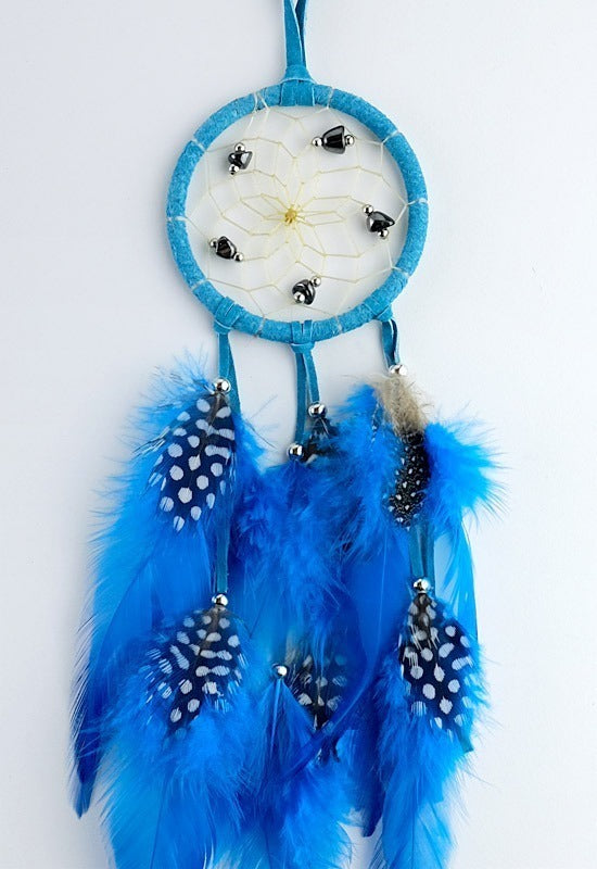 Monague 2.5" Turquoise Dreamcatcher w/Semi-Precious Stones