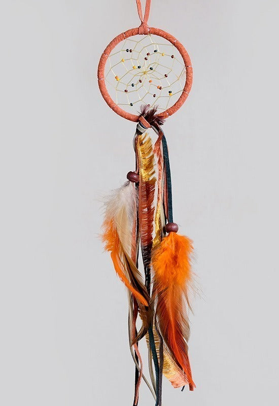Monague 2.5" Orange Fall Dreamcatcher