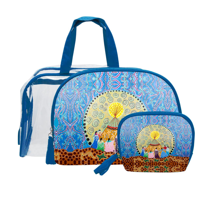 Oscardo Dancing Women Cosmetic Bag Set