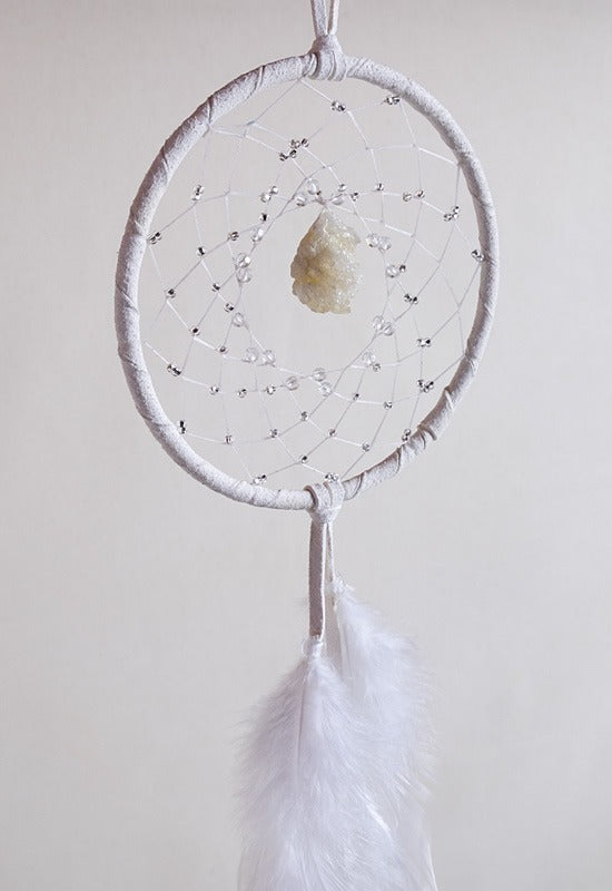 Monague 4" Druzy Crystal Dreamcatcher