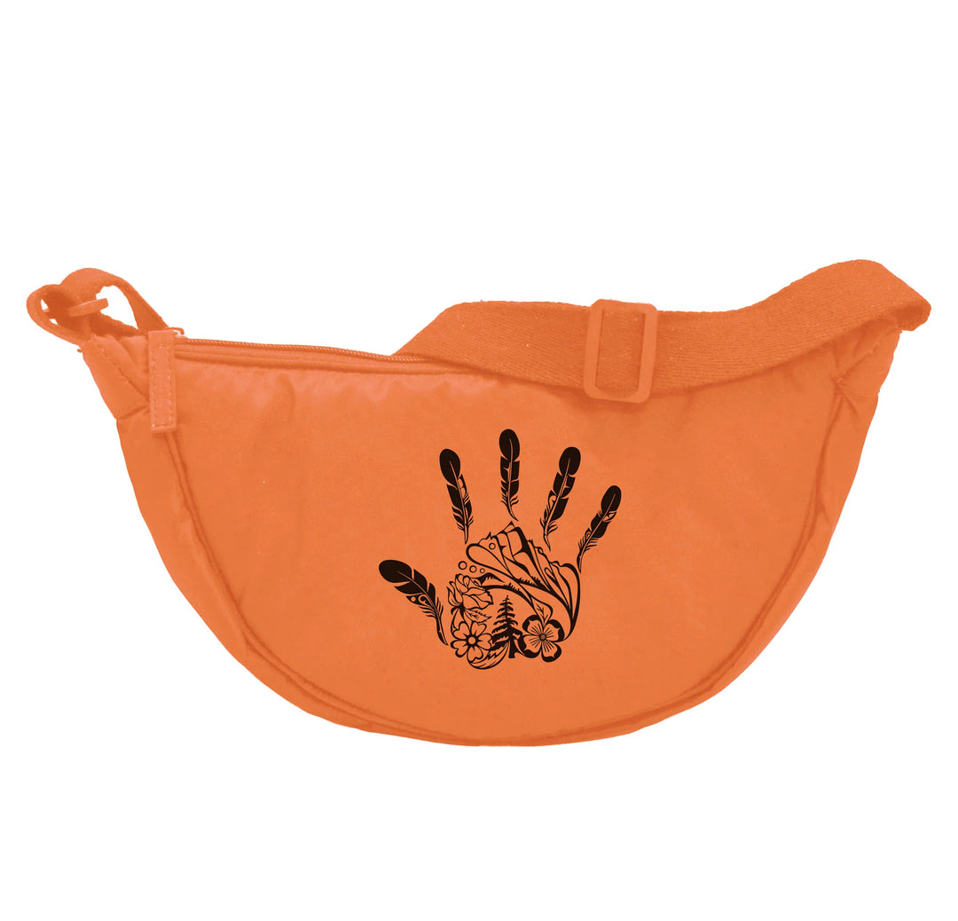 Oscardo Gitxsan Hand Halfmoon Shoulder Bag