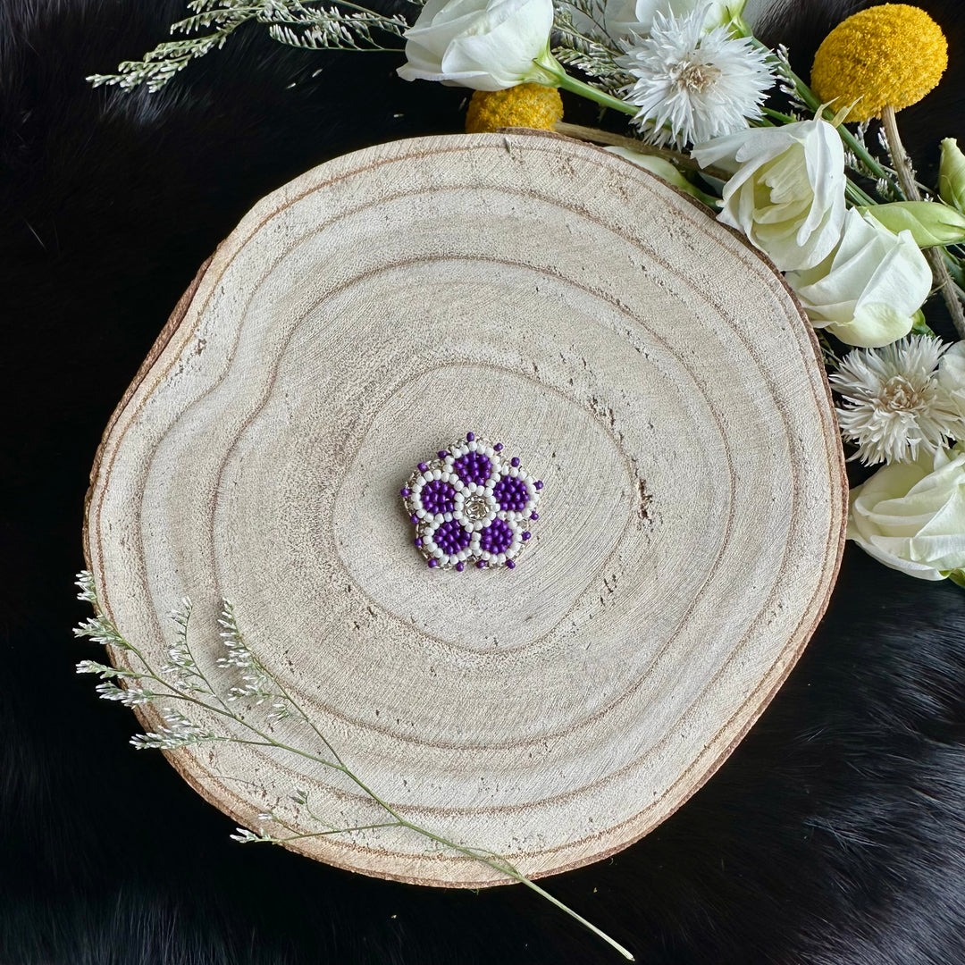 Ironstar Co. Petite Beaded Floral Pins