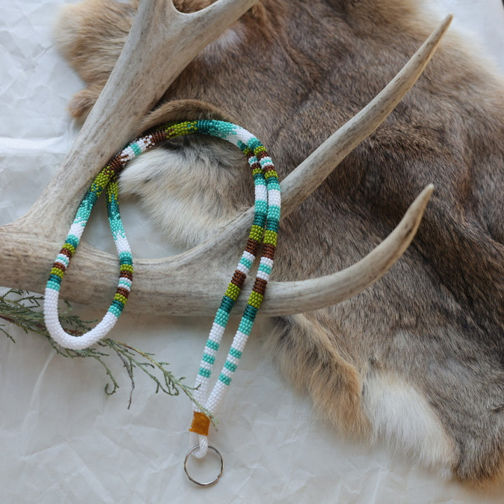 Keegan W. Beaded Neck Lanyards