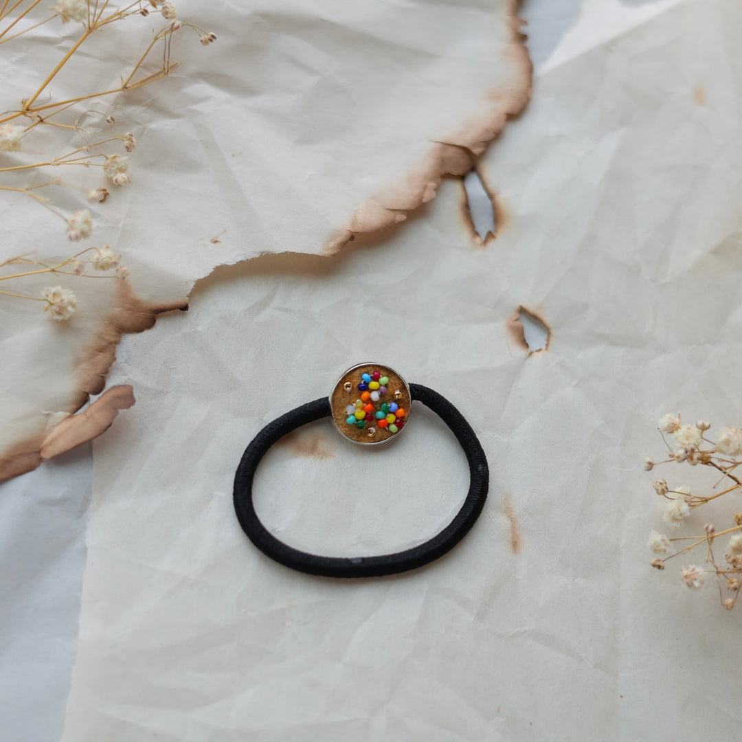 TLee Beads Beaded Ponytail Holder