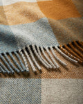 Pendleton Shale & Copper Eco-Wise Wool Fringed Throw