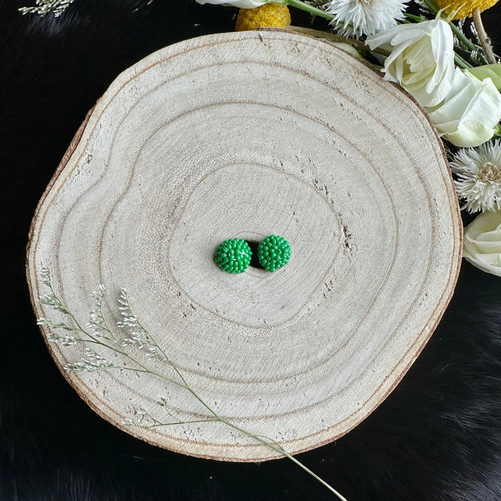 Ironstar Co. Petite Beaded Stud Earrings