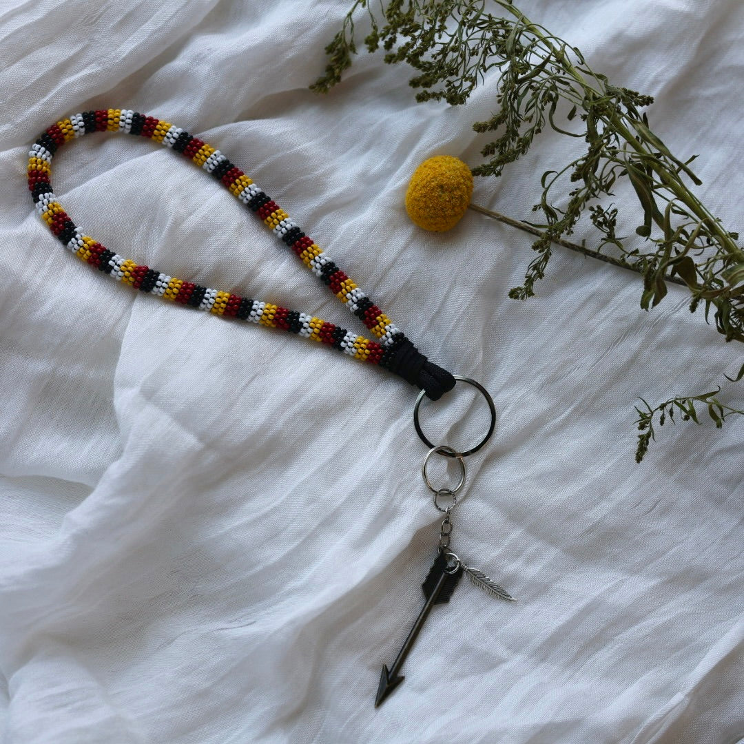 Prairie Beads Wrap Wrist Lanyard
