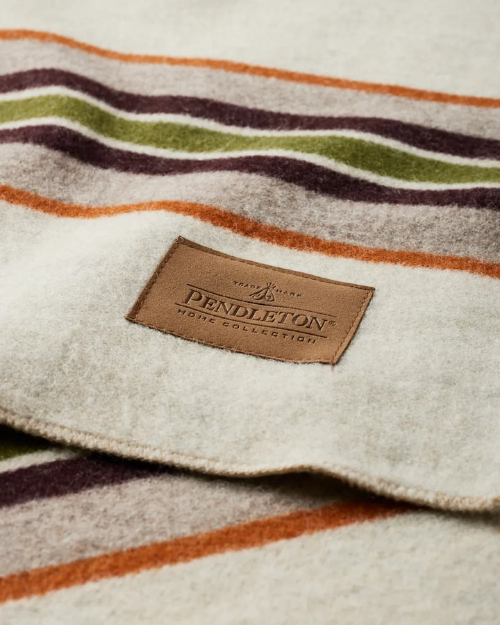 Pendleton Bridger Stripe Wool Throw