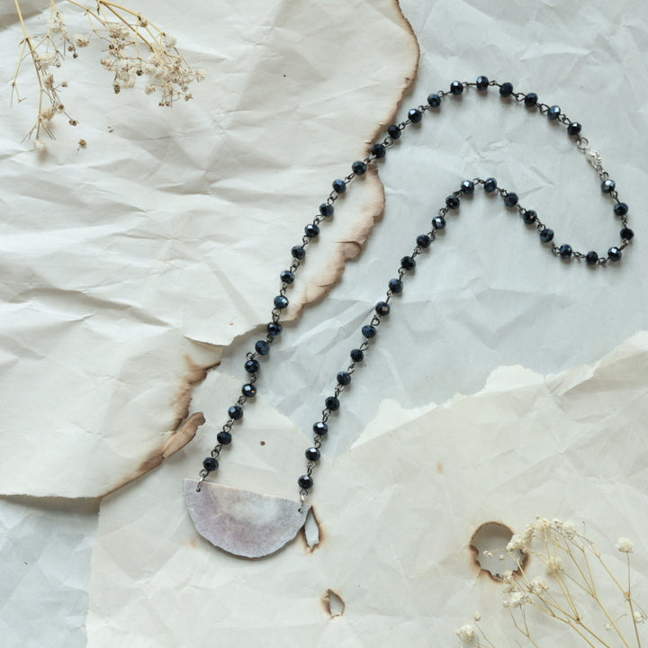 TLee Beads Delicate Antler Necklace