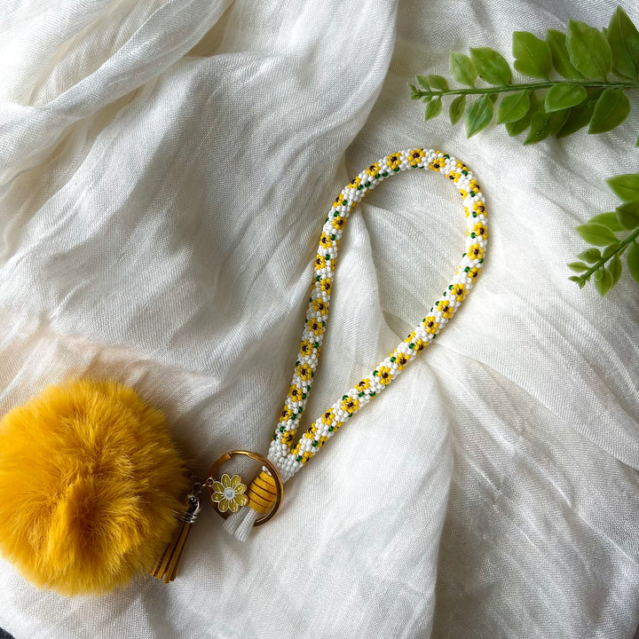 Prairie Beads 22cm Peyote Wrist Lanyard