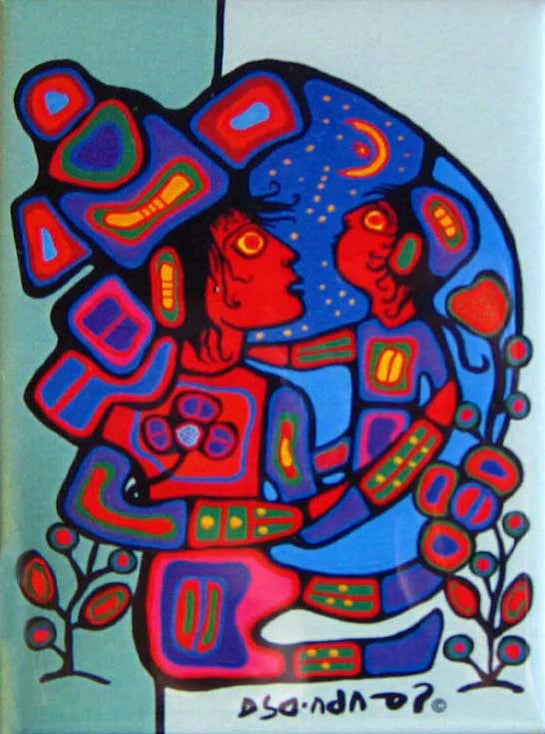 Oscardo Mother and Child Magnet