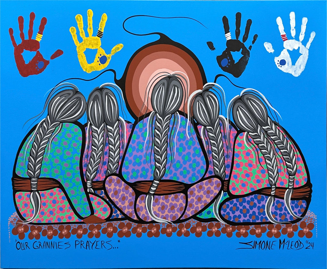Simone McLeod 40"x30" Our Grannies Prayers (2024)