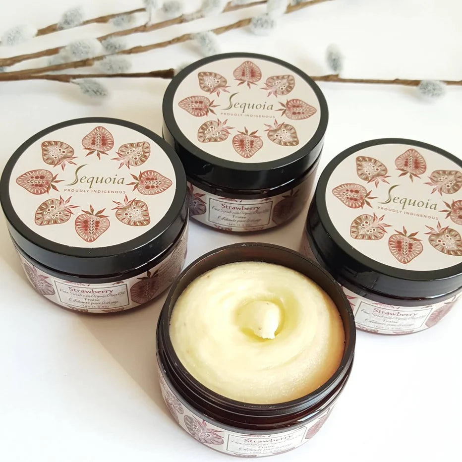 Sequoia Strawberry Face Scrub