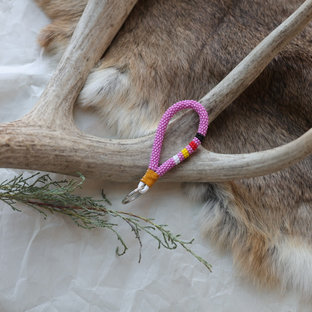 Keegan W. Medicine Wheel Tiny Finger Lanyards