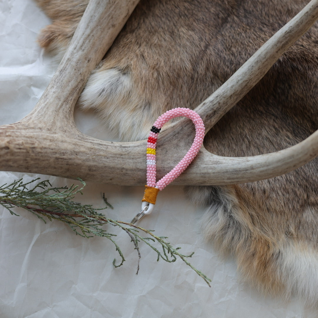 Keegan W. Medicine Wheel Tiny Finger Lanyards