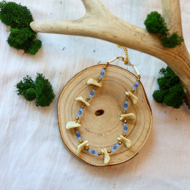 Dee Iyapes Elk Teeth Necklaces