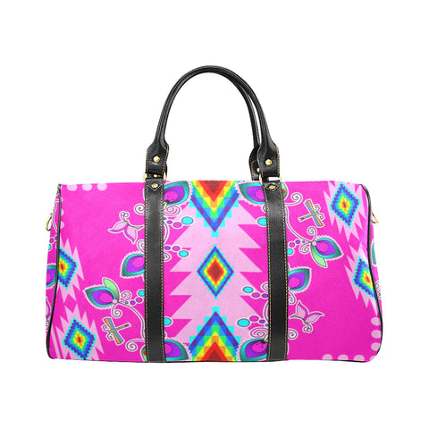 Native Anthro Floral Pink Classic Travel Bag