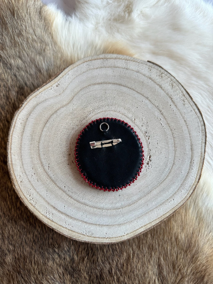 Beth Rose Designs Hybrid Burgundy Pin