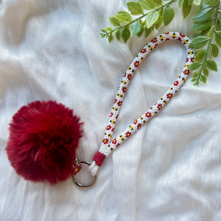 Prairie Beads 22cm Peyote Wrist Lanyard