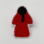 Irene P. Red Dress Pins