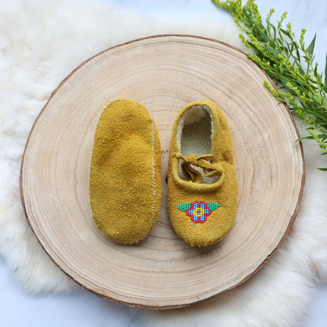 T. Sullivan Toddler 7 Blue Flower Ballerina Slipper