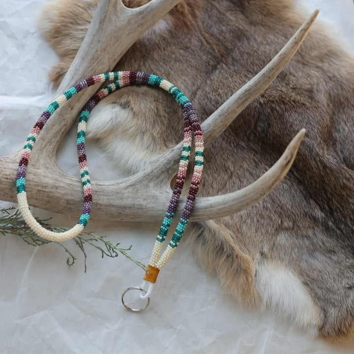Keegan W. Beaded Neck Lanyards