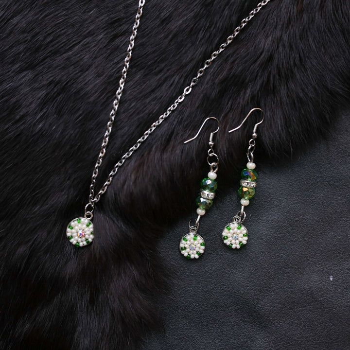 Helen Oro Designs Multi Green Set