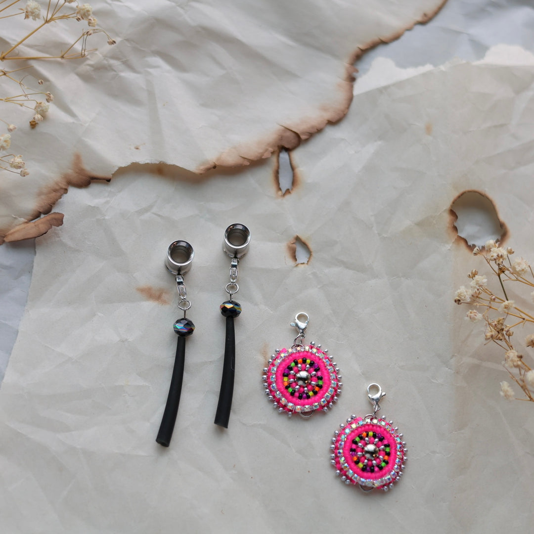 TLee Beads Neon Convertible Tunnel Plug