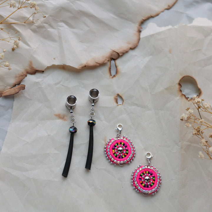 TLee Beads Neon Convertible Tunnel Plug