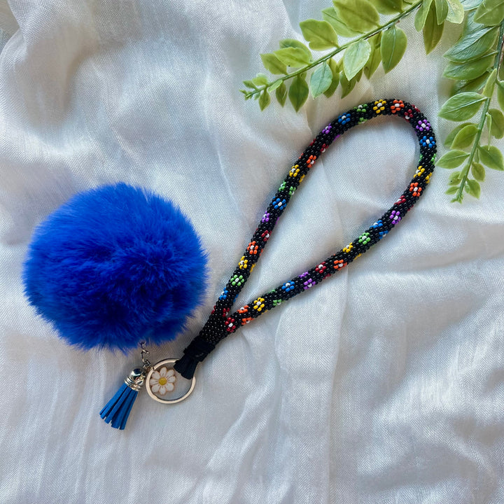 Prairie Beads 22cm Peyote Wrist Lanyard