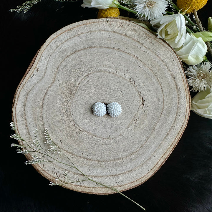 Ironstar Co. Petite Beaded Stud Earrings