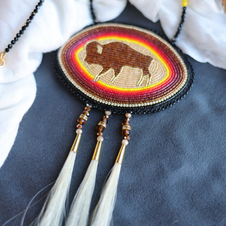 Beth Rose Designs Bison Medallion