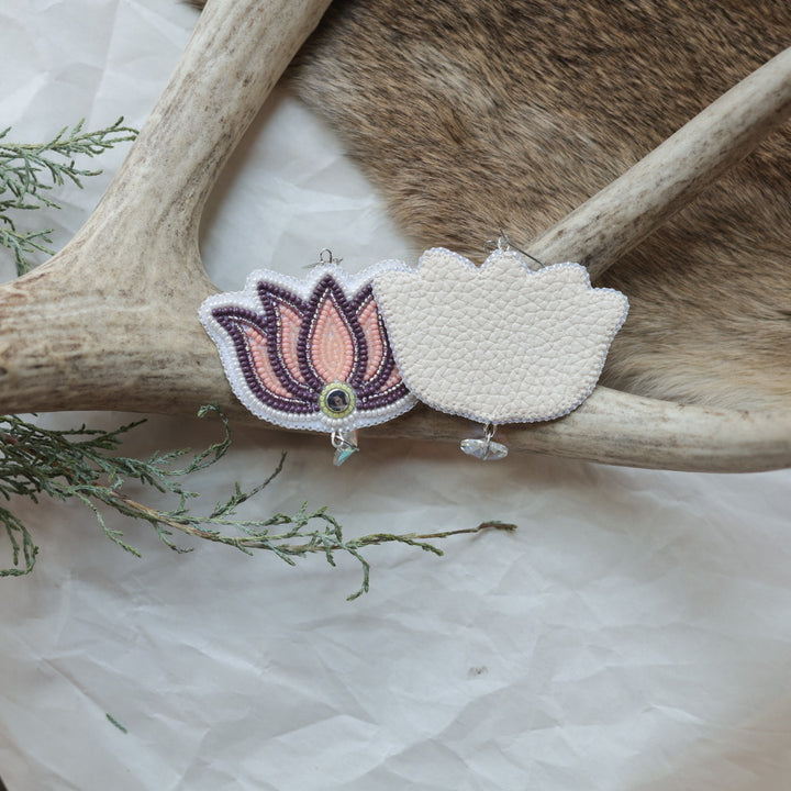 Keegan W. Lotus Blossom Earrings