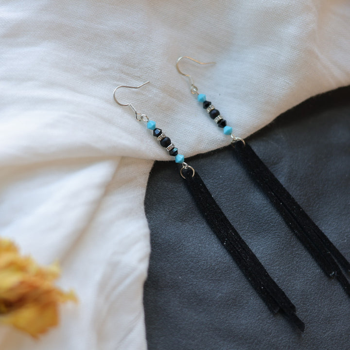 Beth Rose Designs Leather Fringe Earrings - Variety