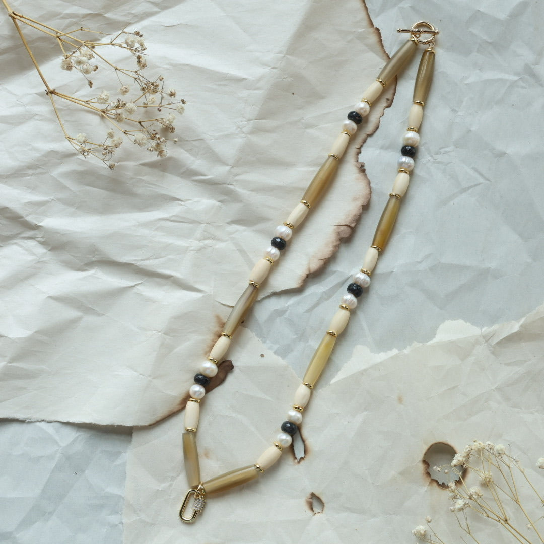 TLee Beads Clutching My Pearls Set