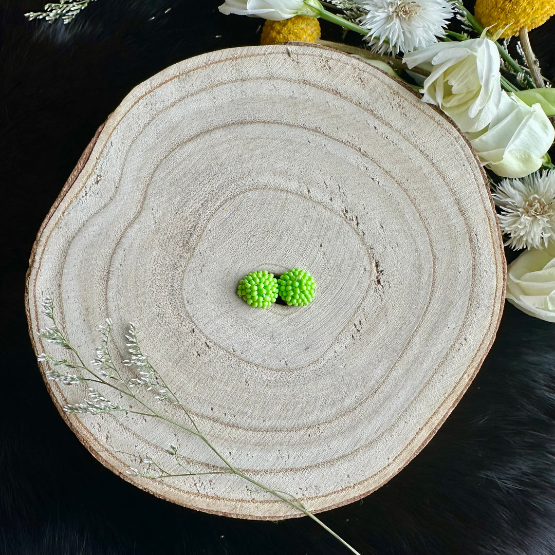 Ironstar Co. Petite Beaded Stud Earrings