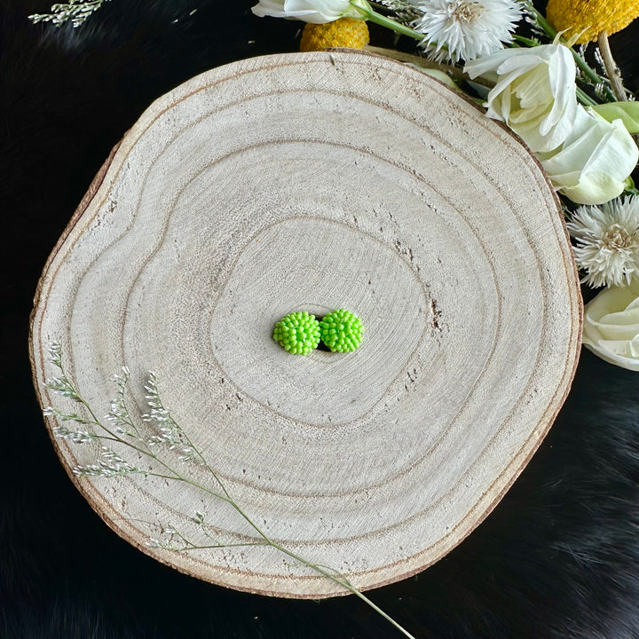 Ironstar Co. Petite Beaded Stud Earrings