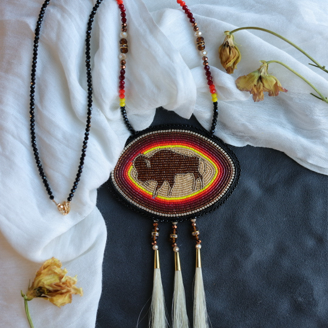 Beth Rose Designs Bison Medallion