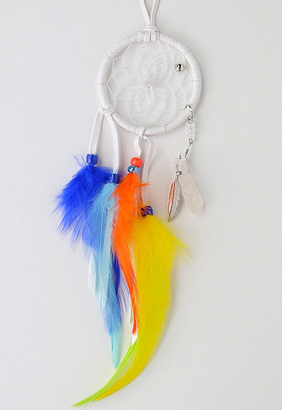 Monague 2" Magical Dreamcatcher with Crystal- Rainbow