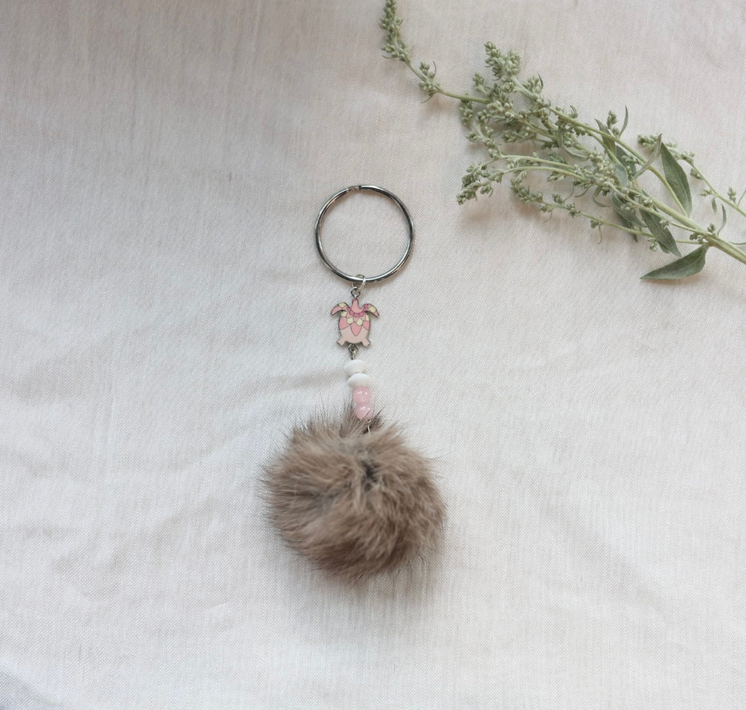 Helen H. Fur Keychains Assorted