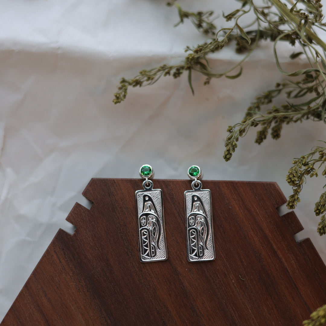 Connection to the Sea Earrings & Pendant by Medicine Bear Arts