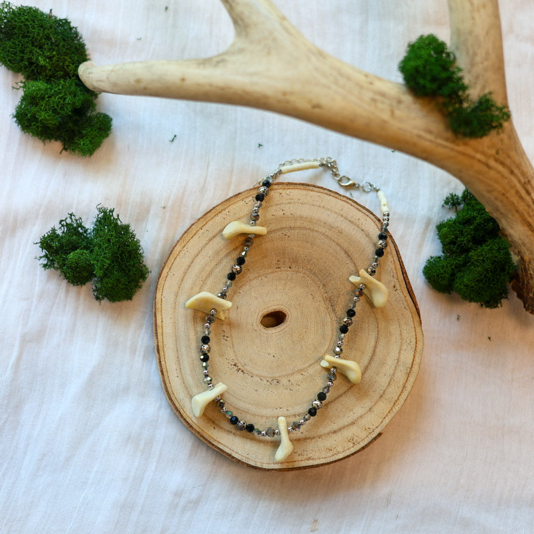 Dee Iyapes Elk Teeth Necklaces