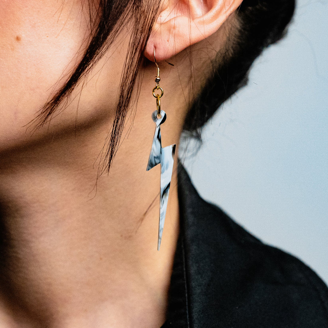 SACRD THNDR Lightning Earrings