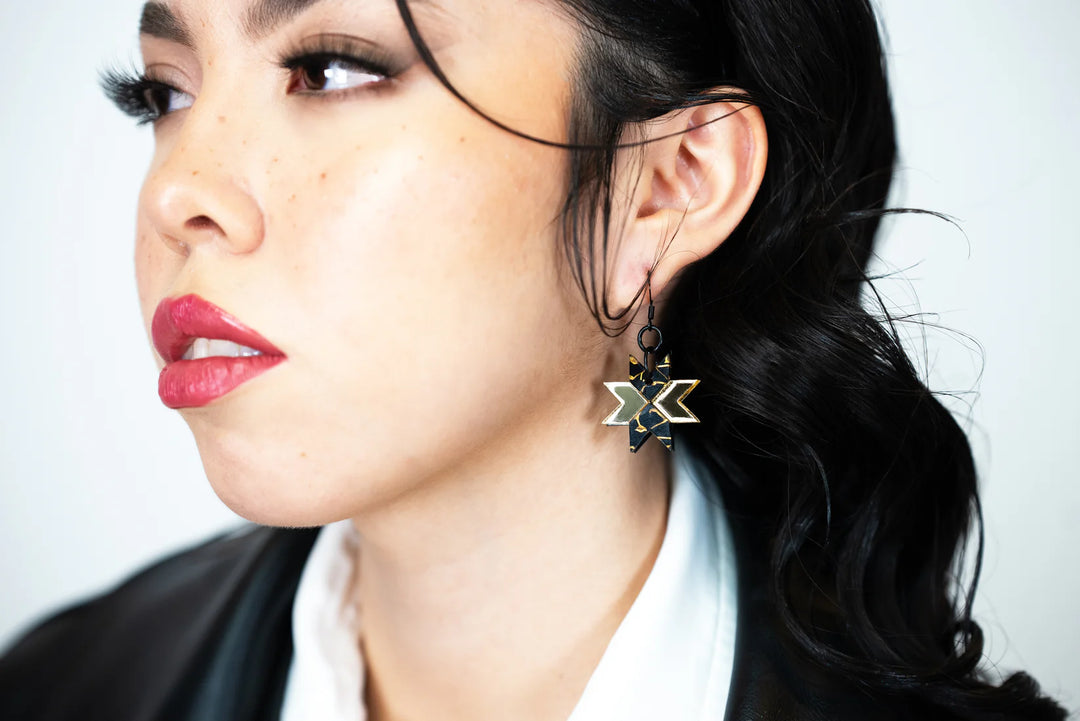 SACRD THNDR Star Blanket Petite Earrings