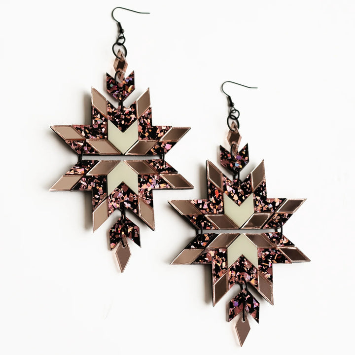 SACRD THNDR Star Blanket Statement Earrings