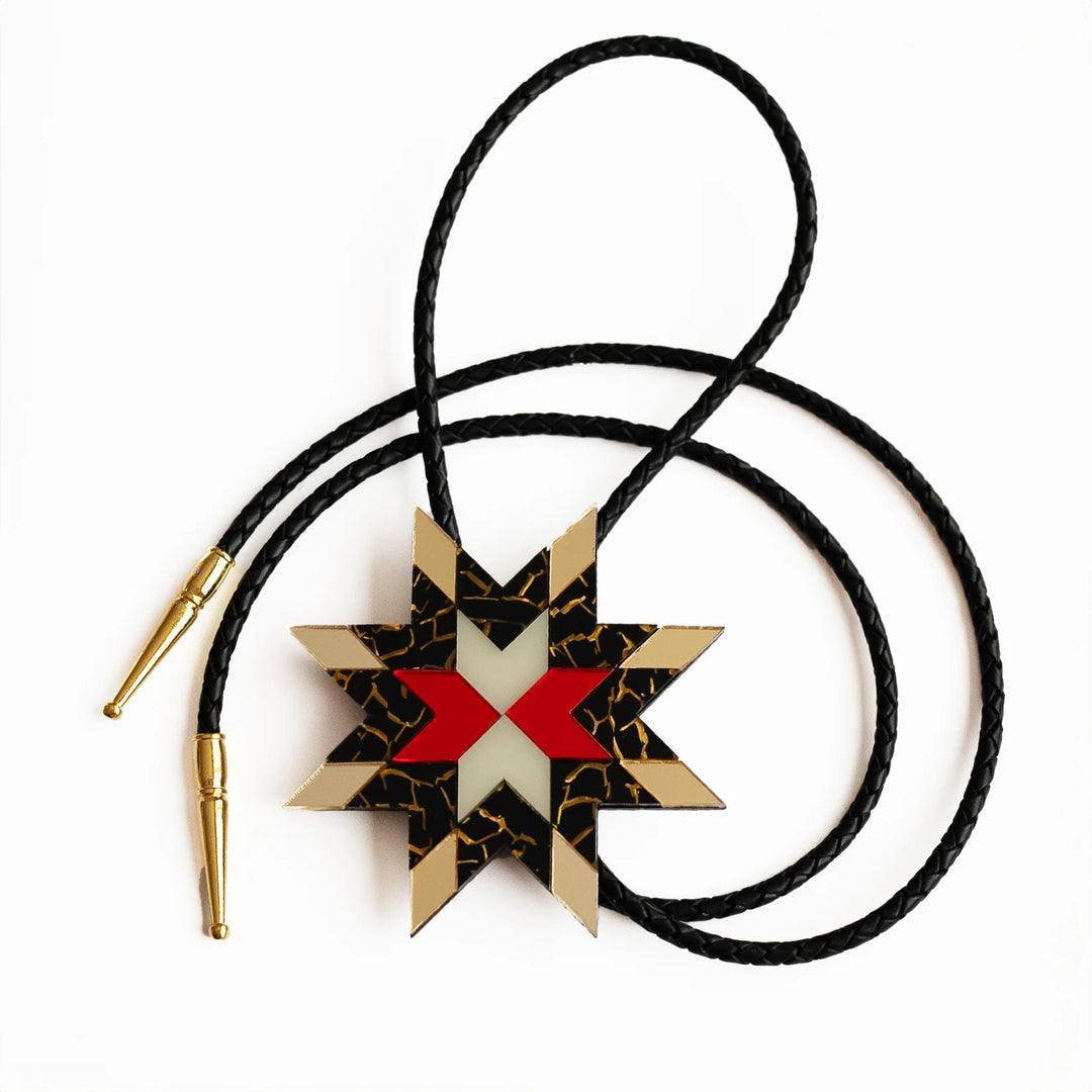 SACRD THNDR Star Blanket Bolo Tie