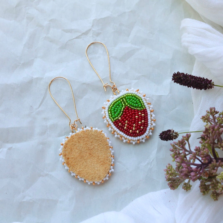 Deneyounen Designs Strawberry Earrings