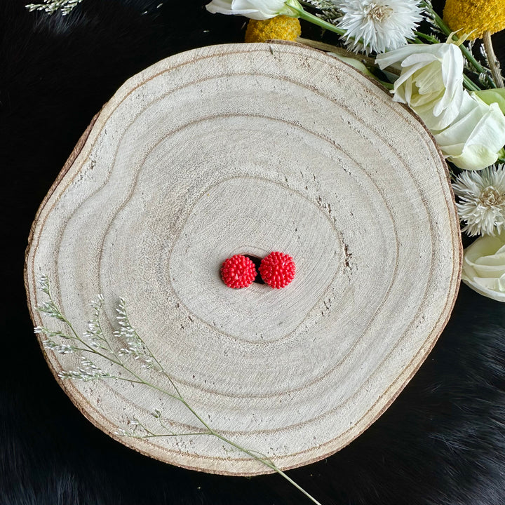 Ironstar Co. Petite Beaded Stud Earrings