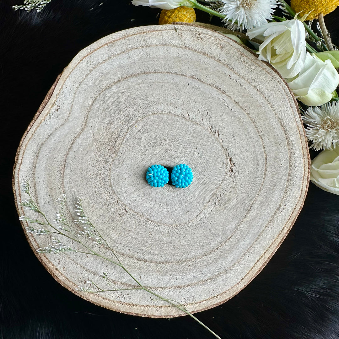 Ironstar Co. Petite Beaded Stud Earrings