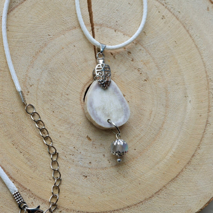 Windy North Designs Antler Pendant Necklace